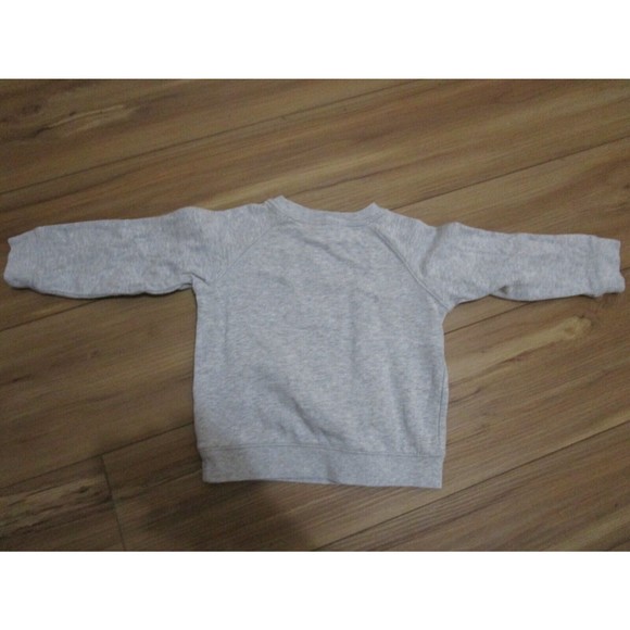 Stella McCartney Kids gray print daisy heart  sweatshirt size 3yrs PLS READ - Picture 9 of 9